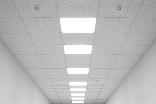 تصویر 2 از لامپ سقفی توکار مربعی با طول عمر عالی